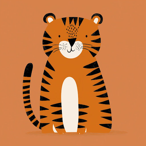 Adorable minimalist animal prints for nurseries & kids’ rooms