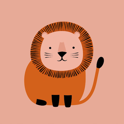Adorable minimalist animal prints for nurseries & kids’ rooms