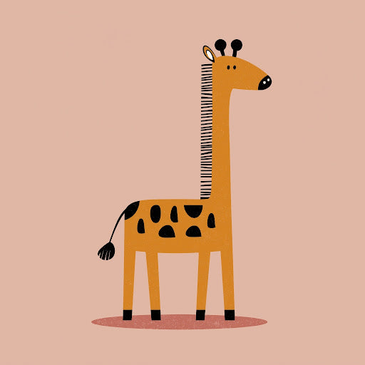 Adorable minimalist animal prints for nurseries & kids’ rooms